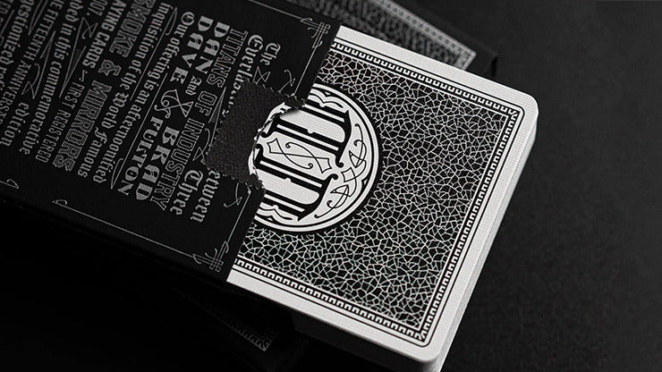 Smoke & Mirrors x Fulton, Mirror-Black Playing Cards by Dan & Dave