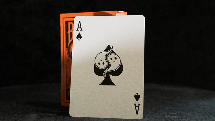 Bicycle Boo Back Playing Cards, Orange