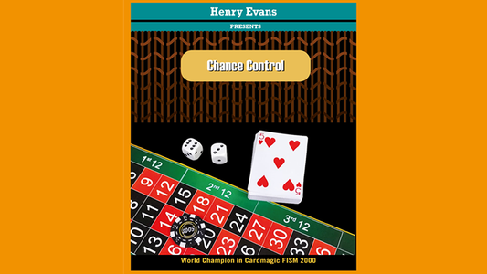 Chance Control Blue, Gimmicks and Online Instructions by Henry Evans