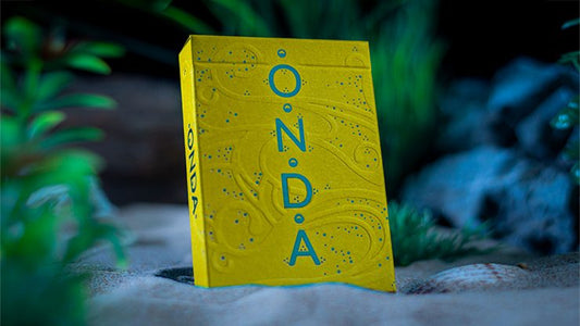 ONDA V2, Yellow by Jocu Playing Cards