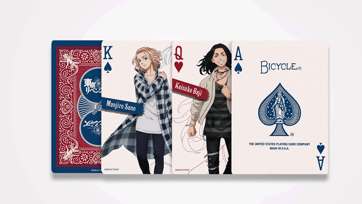 Bicycle Tokyo Revengers Playing Cards by US Playing Card Co