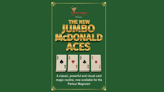 Jumbo McDonald Aces by Twister Magic (Blue)