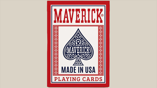 Maverick Made in the USA (Red) Playing Cards