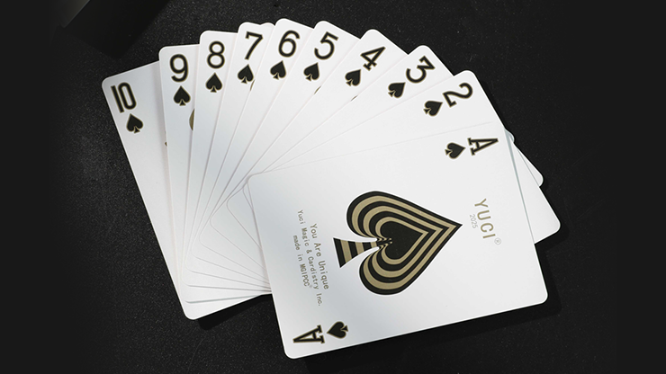 Yuci Gold Playing Cards by TCC