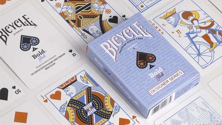 Designer Series: Bicycle Bold Slab Playing Cards by Elettra Deganello