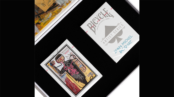 Bicycle Jean-Michel Basquiat (Box Set Red/Blue) by US Playing Cards