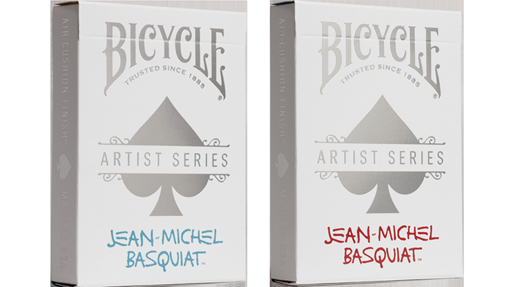 Bicycle Jean-Michel Basquiat (Box Set Red/Blue) by US Playing Cards