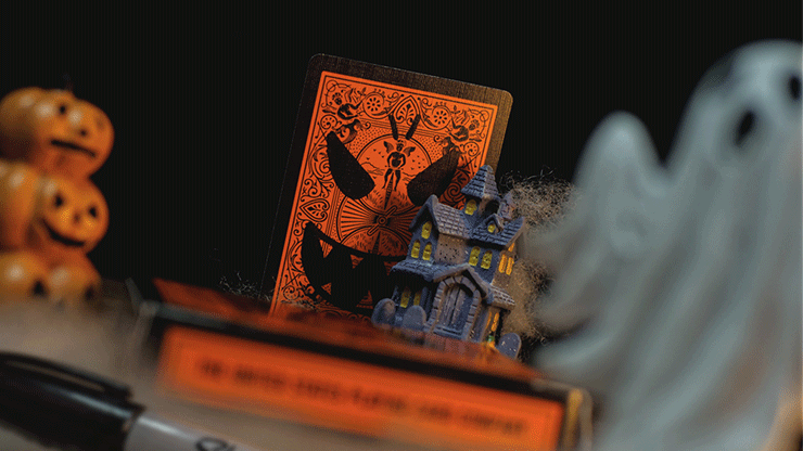 Bicycle Reverse (Orange) Playing Cards