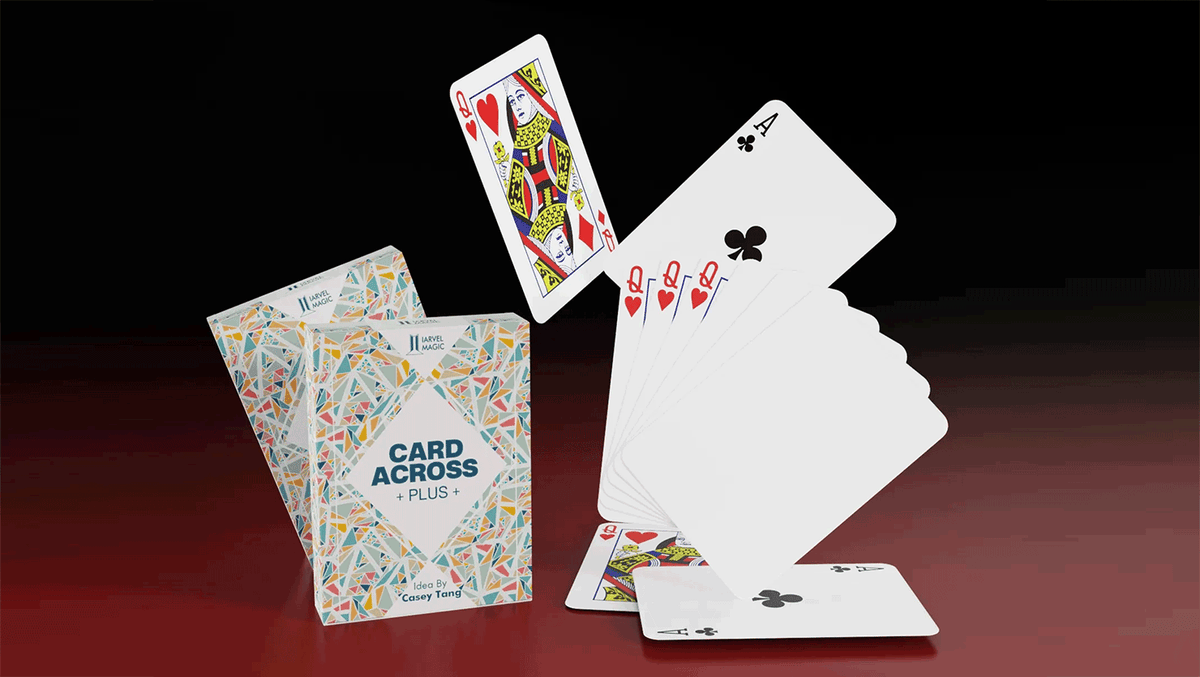 Card Across Plus by IARVEL MAGIC (Red)
