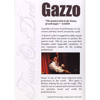 Gazzo Tossed Out Deck DVD, with, Blue Deck by Gazzo