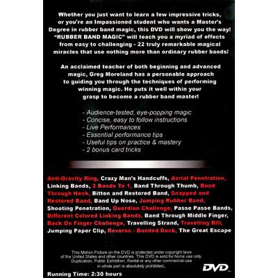 Rubber Band Magic, 2 DVD Set by Greg Moreland
