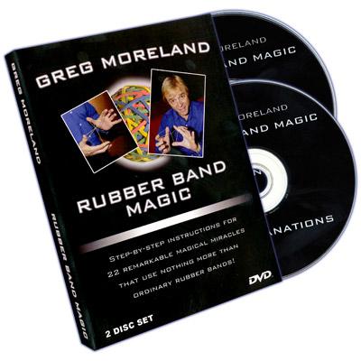 Rubber Band Magic, 2 DVD Set by Greg Moreland