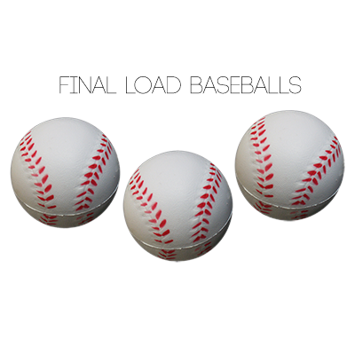 Final Load Base Balls 2.5 inch, 3pk by Big Guys Magic