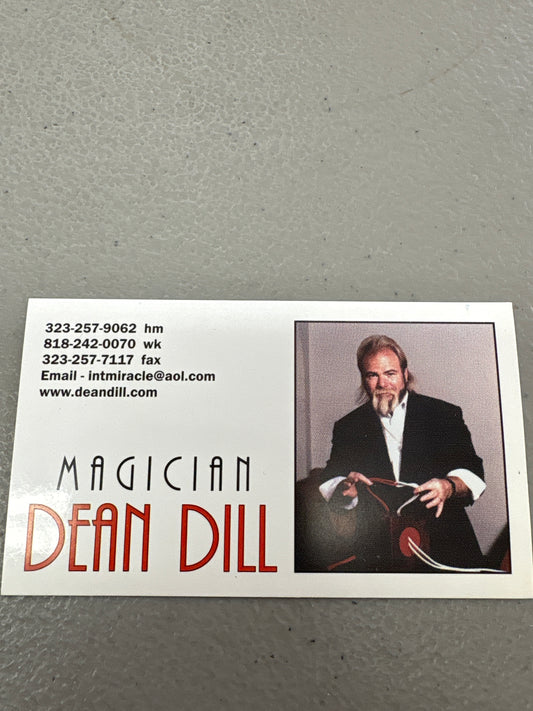 Dean Dill business card
