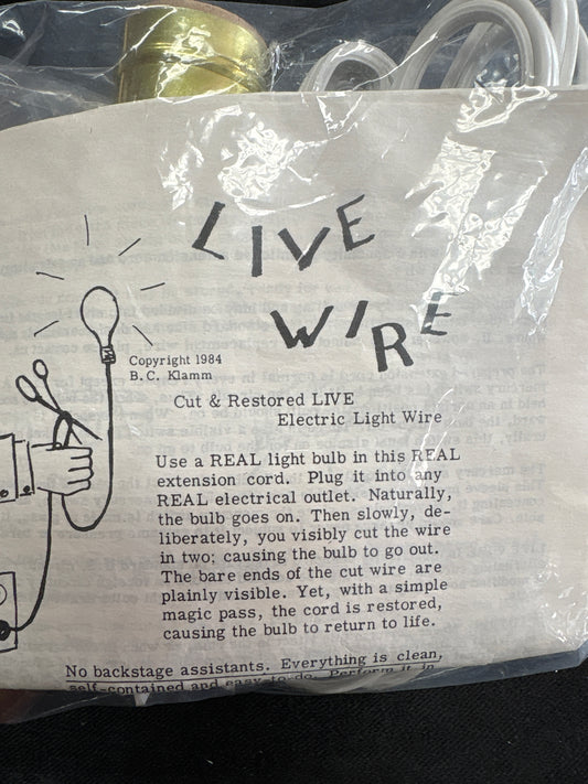 Live Wire by Klamm Magic