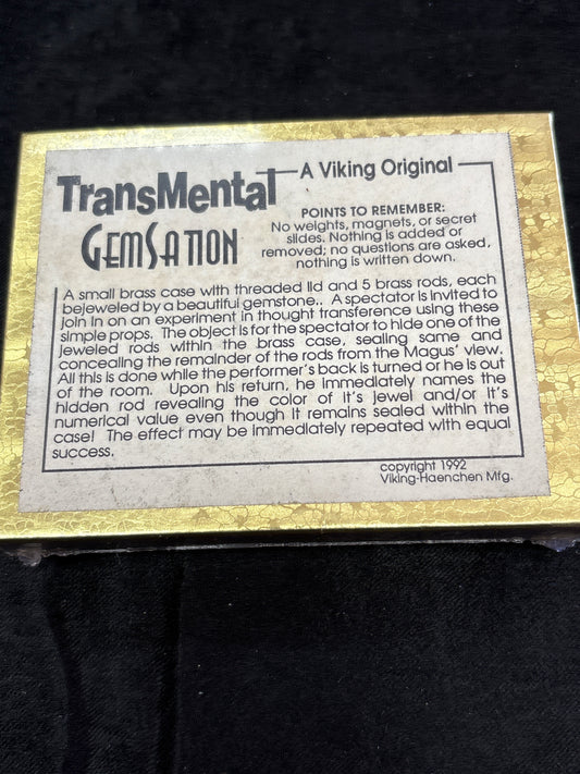 Trans mental GemSation