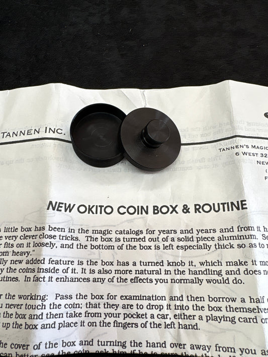 New Okito Coin Box