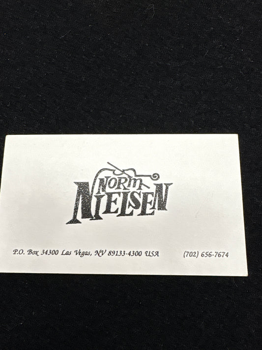 Norm Nielsen business card